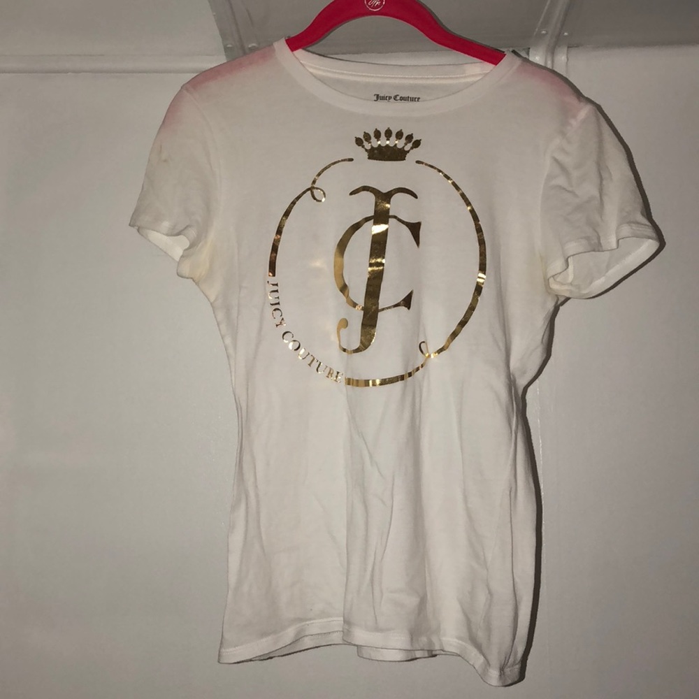 Juicy Couture white t-shirt! - Picture 2 of 2
